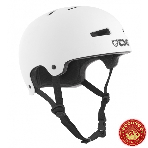 Casque TSG Evo Solid Color Satin White 2020