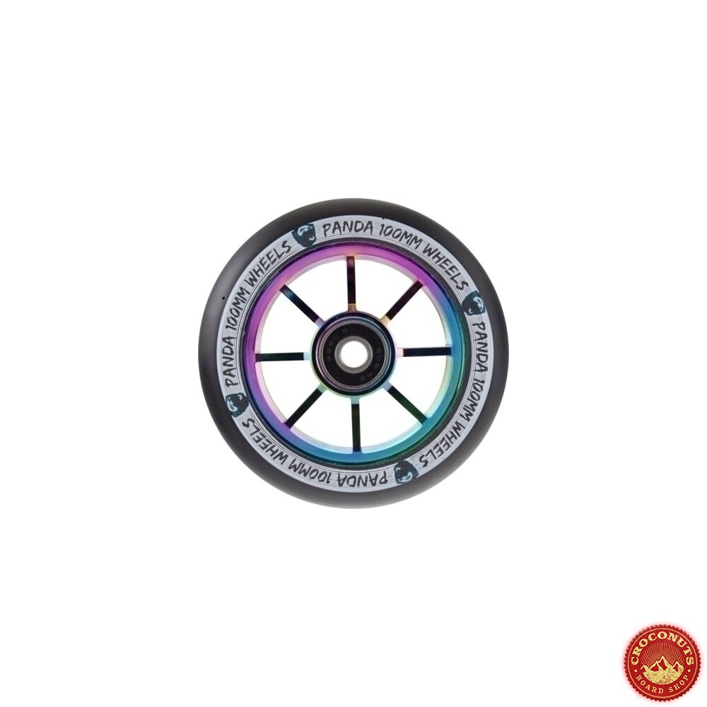 Roue Panda Spoked Rainbow 100mm pour