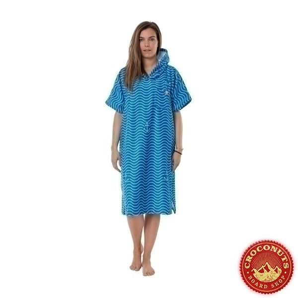 Poncho After Essentials Waves Marine 2020