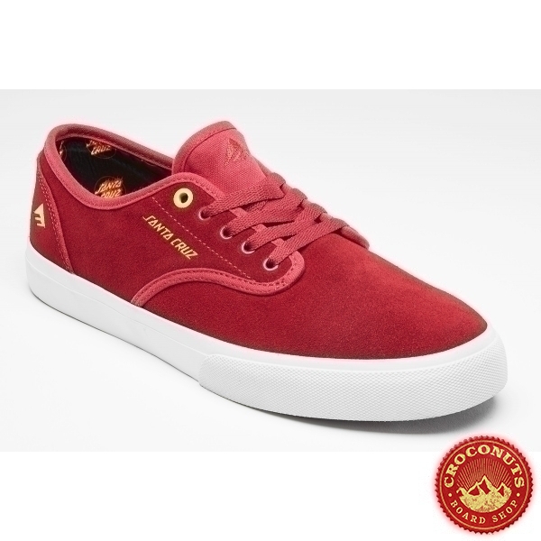 Shoes Emerica Wino Standard X Santa Cruz Red White 2020