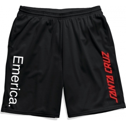 Short Emerica X Santa Cruz Meshy Black 2020 pour