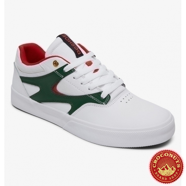 Shoes DC Shoes Kalis Vulc White Red 2020