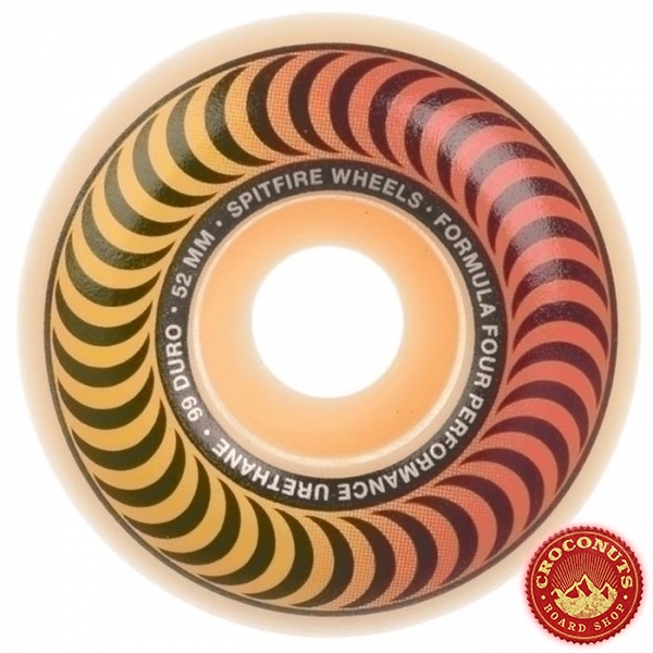 Roues Spitfire F4 99d Classic Fader Orange 2020