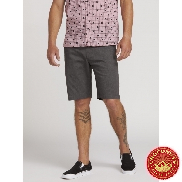 Short Volcom Frickin Modern Stretch Charcoal Heather 2020