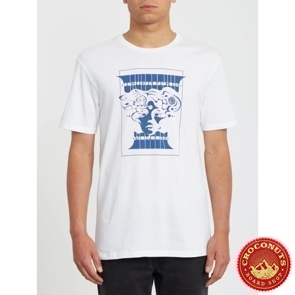 Tee Shirt Volcom Levstone White 2020