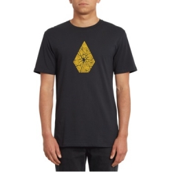 Tee Shirt Volcom Shatter Black 2020 pour