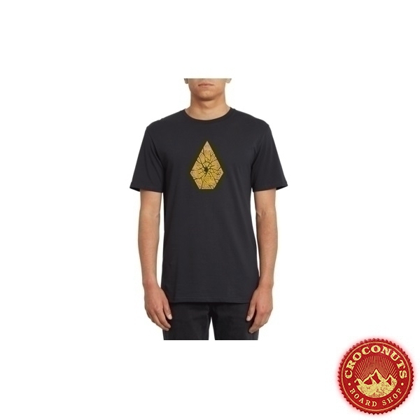 Tee Shirt Volcom Shatter Black 2020