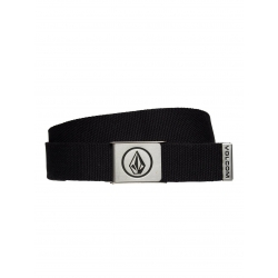 Ceinture Volcom Circle Web Black 2022 pour