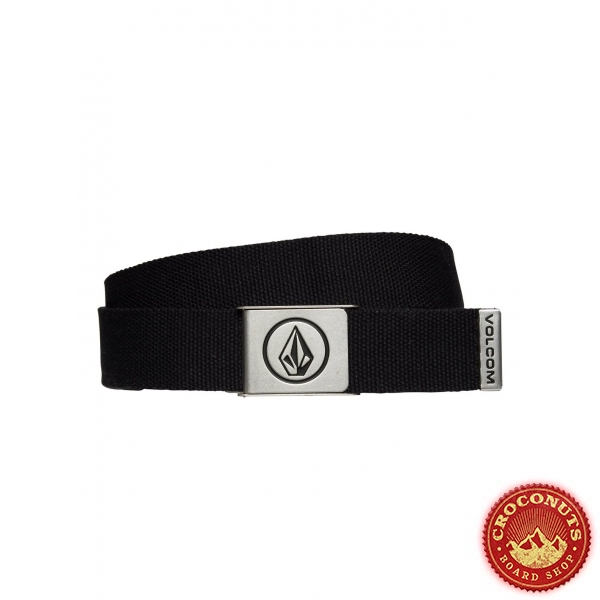 Ceinture Volcom Circle Web Black 2022