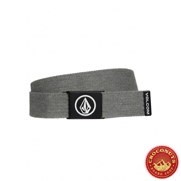 Ceinture Volcom Circle Web Charcoal Heather 2020