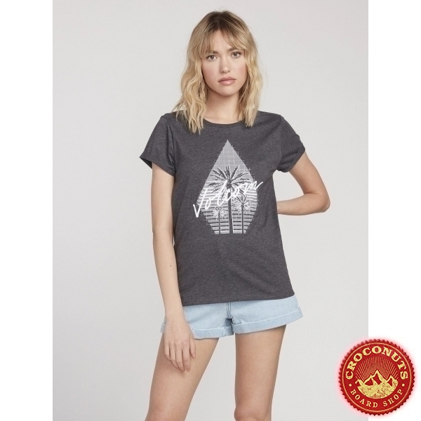 Tee Shirt Volcom Radical Daze Black 2020