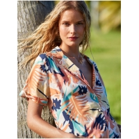 Chemise Roxy Remind To Forget Peach Blush Bright Skies 2020