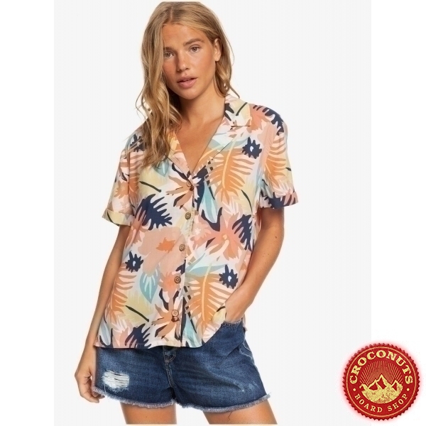 Chemise Roxy Remind To Forget Peach Blush Bright Skies 2020