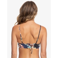 Crop Top Roxy Printed Beach Classic Anthracite Topicoco 2020