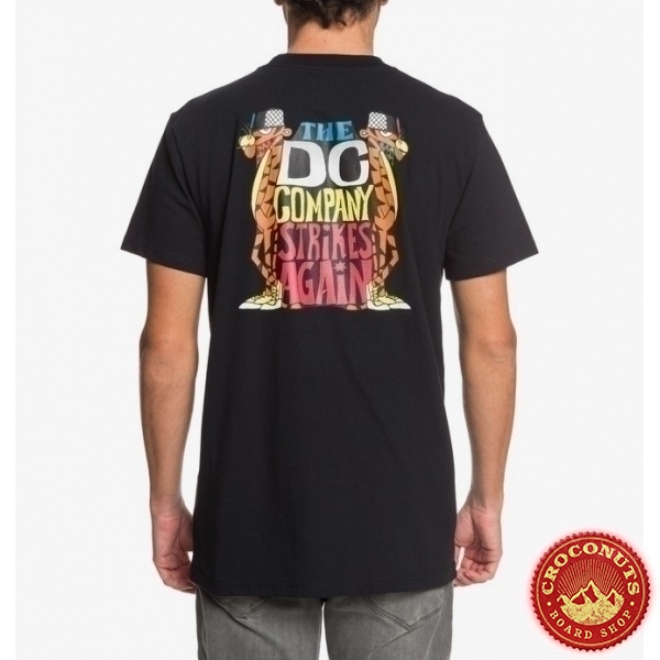 Tee Shirt DC Shoes Strikes Again Black 2020