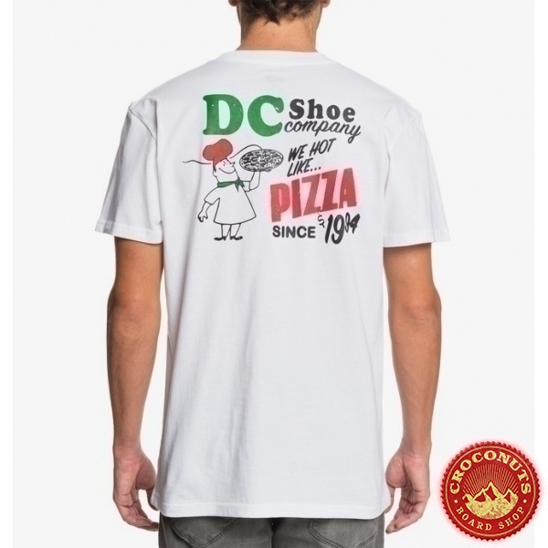 Tee Shirt DC Shoes We Hot Since White 2020