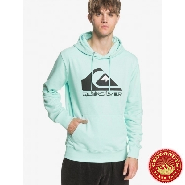 Sweat Quiksilver Comp Logo Screen Fleece Beach Glass 2020