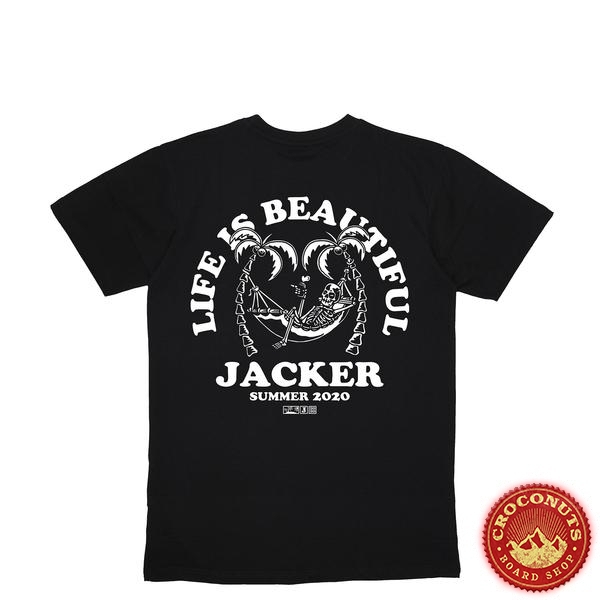 Tee Shirt Jacker Palm Beach Black 2020