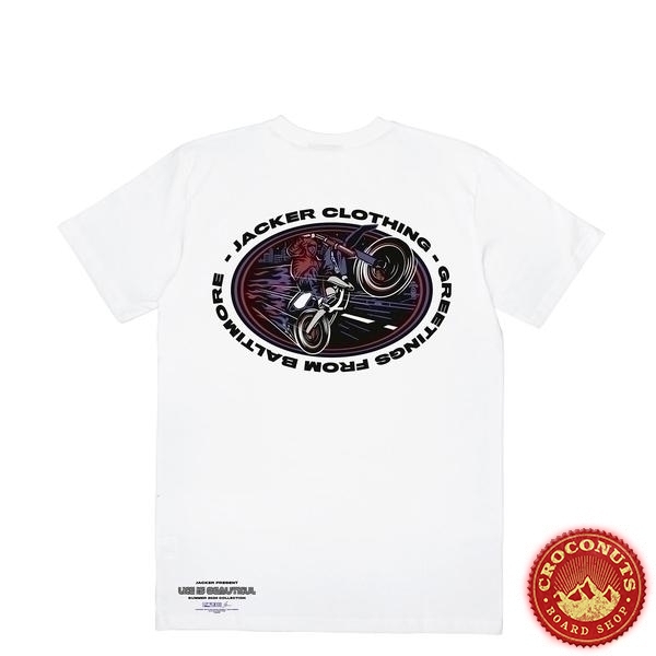 Tee Shirt Jacker Baltimore White 2020