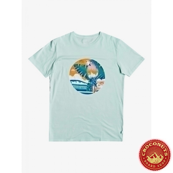 Tee Shirt Quiksilver Above The Sun Beach Glass 2020