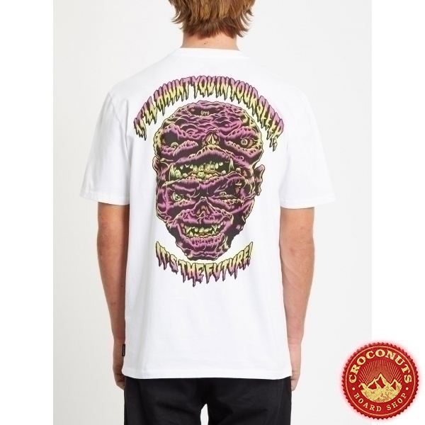 Tee Shirt Volcom Michael Walrave SS White 2020