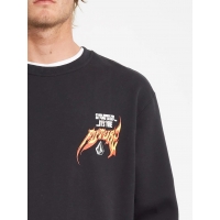 Sweat Volcom Scaromatic Crew Black 2020