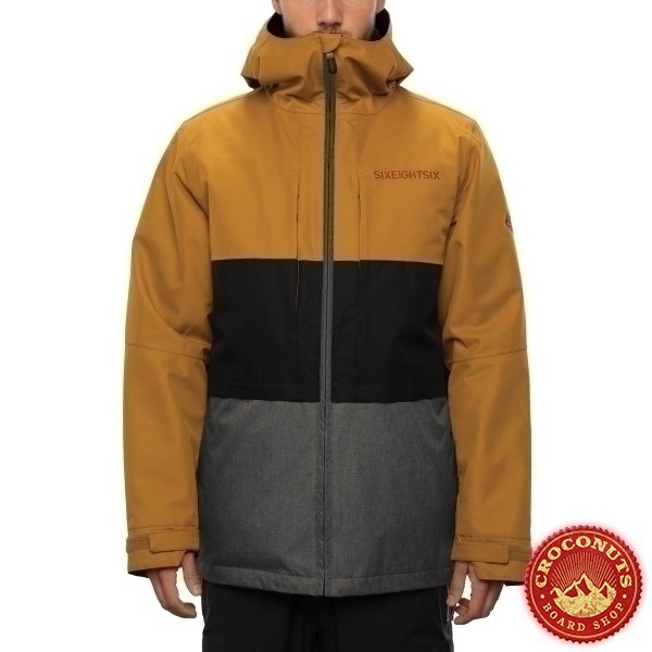 Veste 686 Smarty 3 in 1 Form Golden Brown Colorblock 2021