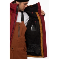 Veste 686 Geo Insulated Oxblood Colorblock 2021