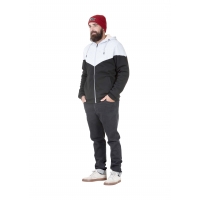 Sweat Picture Basement Plush Zip Black 2021