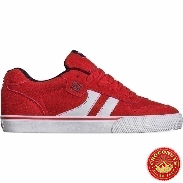 Chaussures Globe Encore 2 Red White Black 2021