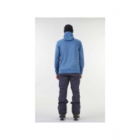 Midlayer Picture Baxter Tech Zip Blue Melange 2021