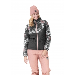 Midlayer Picture Kallya Peonies Black 2021 pour femme