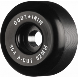 Roues Mini Logo A Cut Black 52MM 2022 pour homme