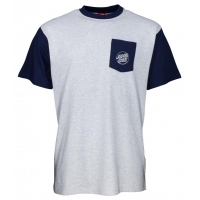 Tee Shirt Santa Cruz Custom Top Outline Hand Dark Navy Athletic 2020