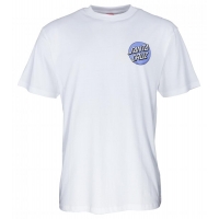 Tee Shirt Santa Cruz Rob Dot 2 White 2020