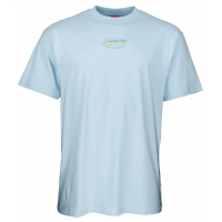 Tee Shirt Santa Cruz Cosmic Cat Strip Powder Blue 2020