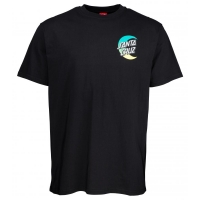 Tee Shirt Santa Cruz Moon Dot Fade Black 2020