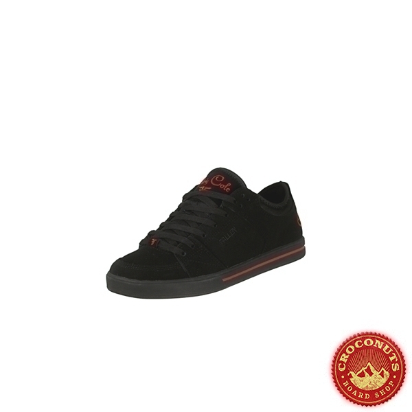 Chaussures Fallen Trooper Sl Cob Black Red 2009