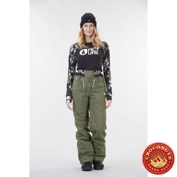 Pantalon Picture Slany Army Green 2021