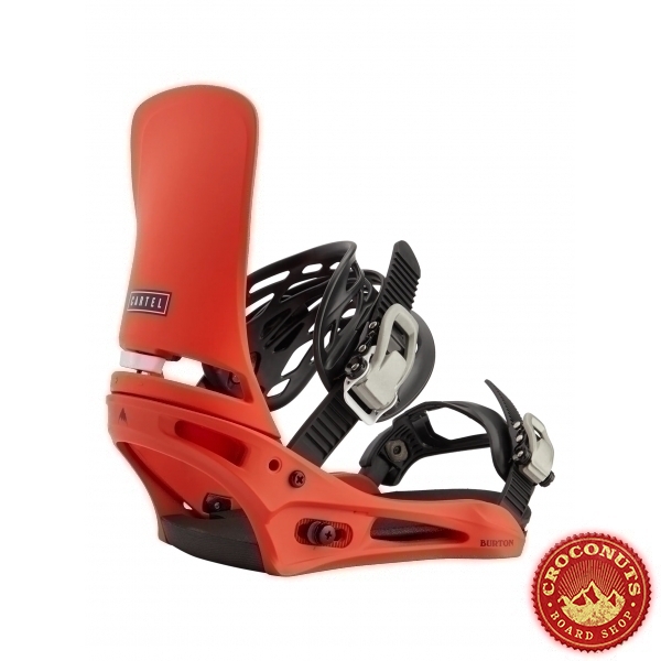 Fixations Burton Cartel Bright Red 2021