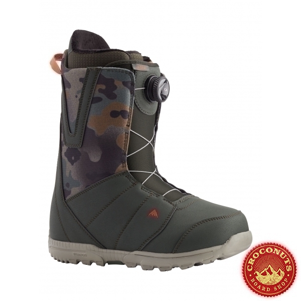 Boots Burton Moto Boa Dark Green Camo 2021