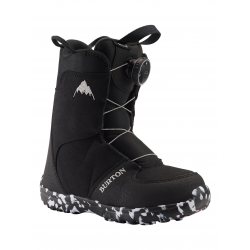 Boots Burton Grom Boa Black 2021 pour junior
