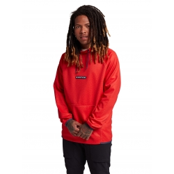 Fleece Burton Crown WPF PO Flame Scarlet 2021 pour homme, pas cher