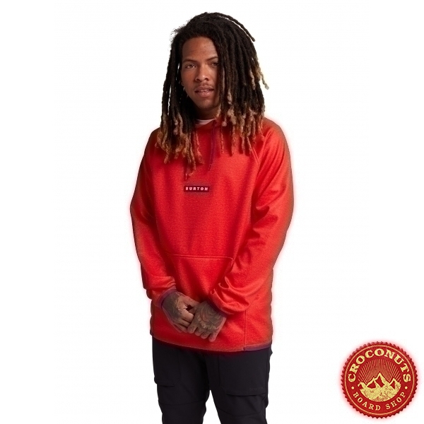 Fleece Burton Crown WPF PO Flame Scarlet 2021