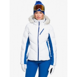 Veste Roxy Snowstorm Bright White 2021 pour femme, pas cher