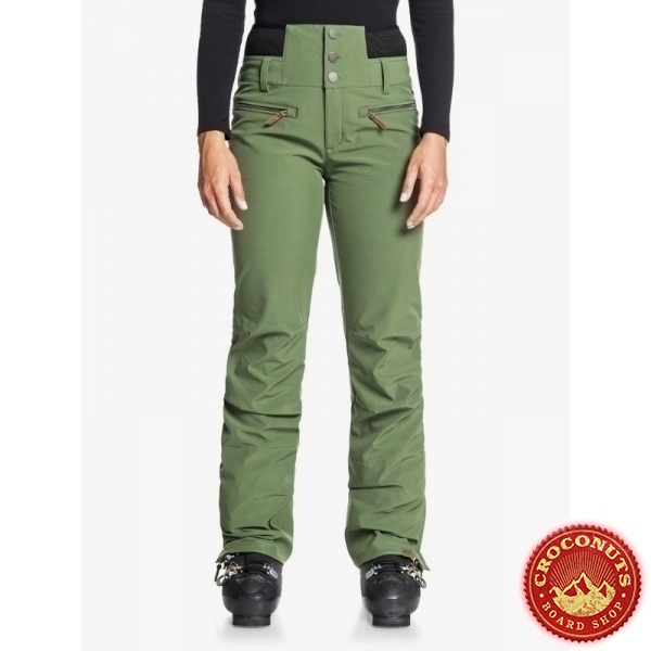 Pantalon Roxy Rising High Bronze Green 2021