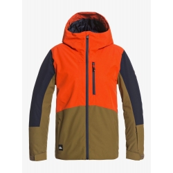 Veste Quiksilver Ambiti Pureed Pumpkin 2021 pour junior, pas cher
