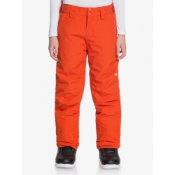 Pantalon Quiksilver Estate Pureed Pumpkin 2021 pour junior, pas cher