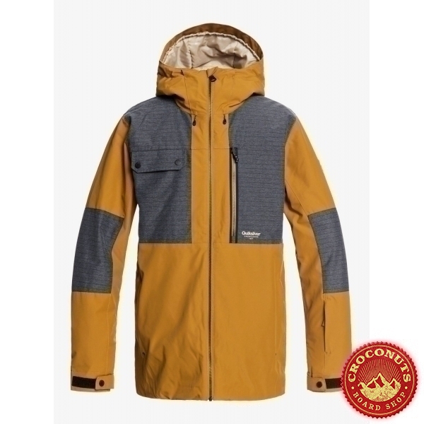 Veste Quiksilver Tamarack Bronze Brown 2021