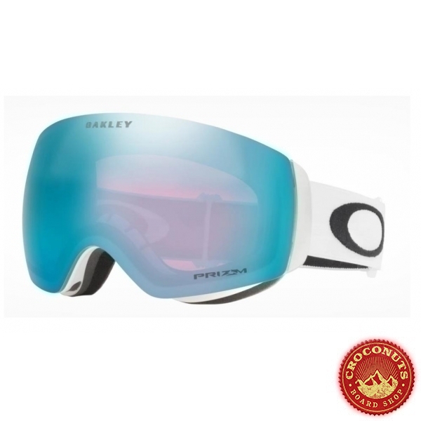 Masque Oakley Flight Deck XM Matte White Prizm Sapphire 2021